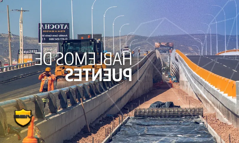 La longitud en la construcción de carreteras y puentes