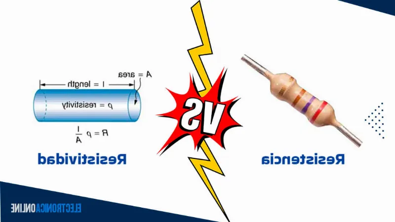 ¿Cuál es la diferencia entre resistencia eléctrica y resistividad eléctrica?